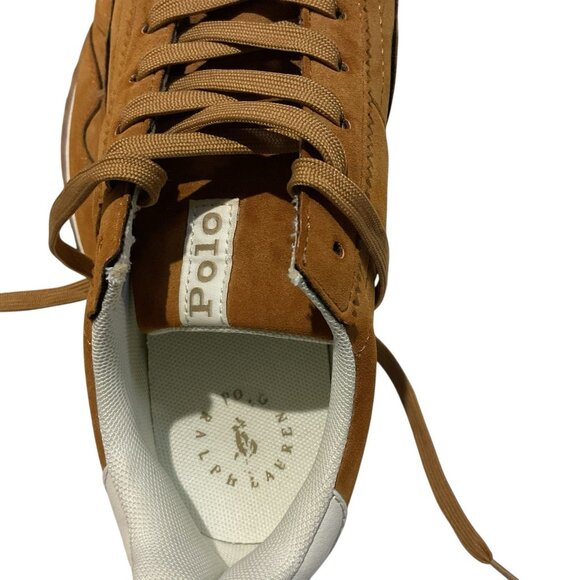 Amazon.com | Train 89 PP PS TAN/Cream PP | Sneakers POLO RALPH LAUREN TRAIN SNEAKER BROWN SUEDE QUANZHOU  EXCELLENT COND SIZE 4.5